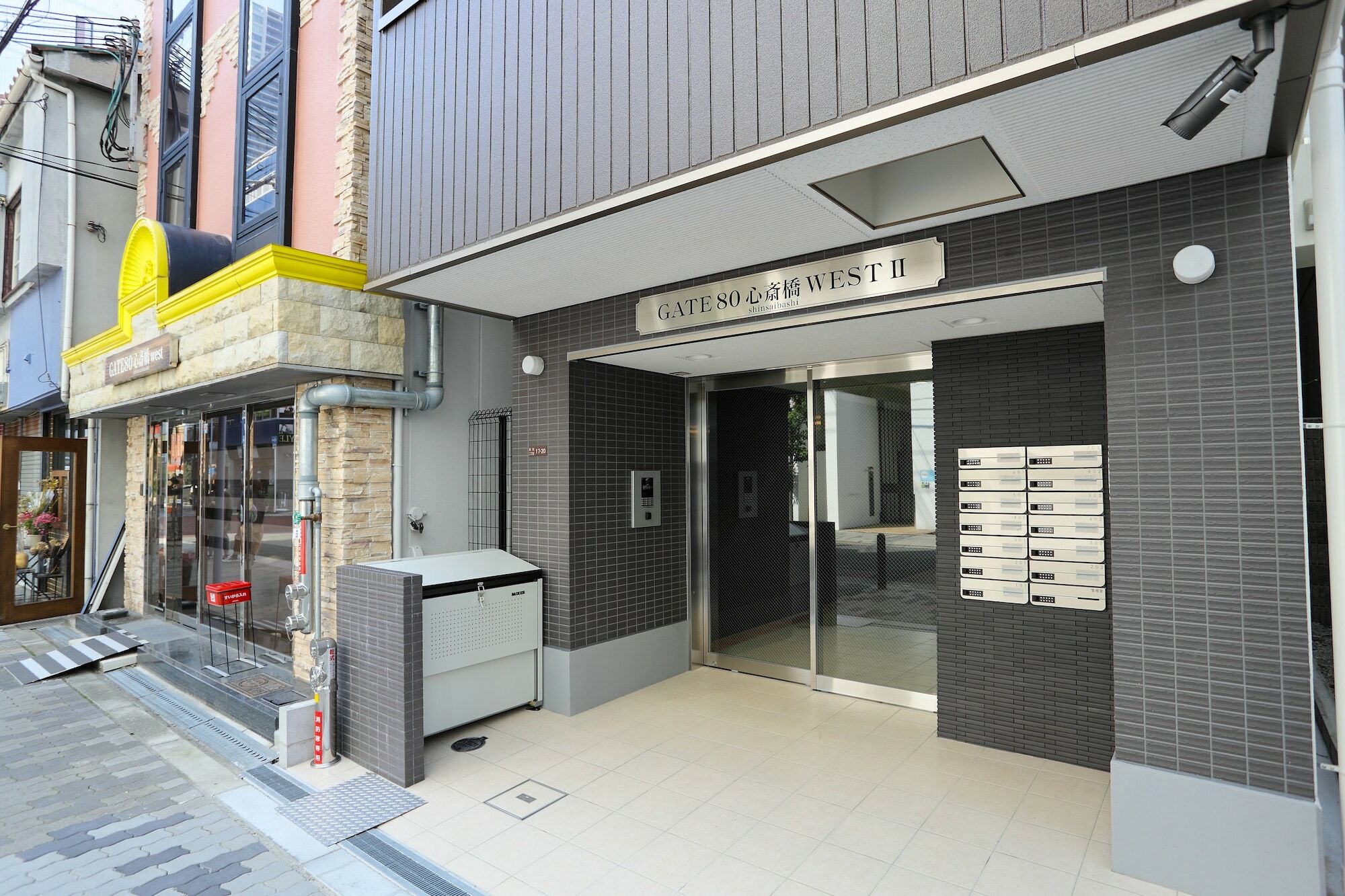 Апартаменти Gate80 Shinsaibashi West Ⅱ Осака Екстер'єр фото
